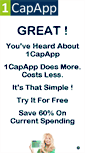 Mobile Screenshot of 1capapp.com